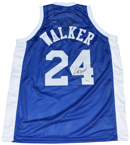 ANTOINE WALKER AUTOGRAPHED KENTUCKY WILDCATS #24 BASKETBALL JERSEY BECKETT