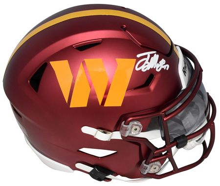TERRY McLAURIN SIGNED WASHINGTON COMMANDERS AUTHENTIC SPEED HELMET BECKETT