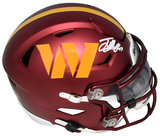 TERRY McLAURIN AUTOGRAPHED WASHINGTON COMMANDERS SPEEDFLEX MIDI HELMET BECKETT