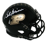 BOB GRIESE AUTOGRAPHED SIGNED PURDUE BOILERMAKERS BLACK MINI HELMET JSA