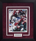 JOHNNY HOLLAND AUTOGRAPHED TEXAS A&M AGGIES 8x10 FRAMED PHOTO COA