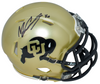 MASON CROSBY AUTOGRAPHED COLORADO BUFFALOES SPEED MINI HELMET JSA