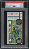 ROGER STAUBACH SIGNED 1963 NAVY MIDSHIPMEN TICKET PSA AUTO 10 W/ 63 HEISMAN