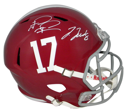 JERRY JEUDY AUTOGRAPHED DENVER BRONCOS ECLIPSE SPEED MINI HELMET BECKETT