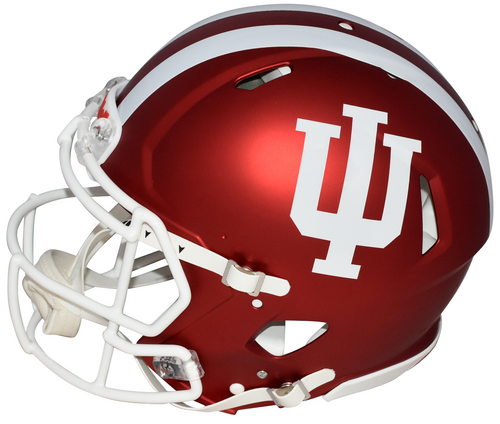 AIDEN FISHER SIGNED INDIANA HOOSIERS 2025 NATIONAL CHAMPIONS AUTHENTIC HELMET
