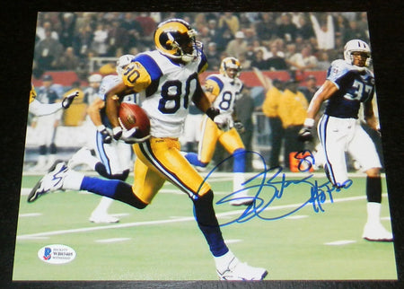 TYUS BOWSER AUTOGRAPHED SIGNED HOUSTON COUGARS 8x10 PHOTO TRISTAR