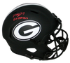 MECOLE HARDMAN SIGNED GEORGIA BULLDOGS FULL SIZE ECLIPSE HELMET W/ GO DAWGS