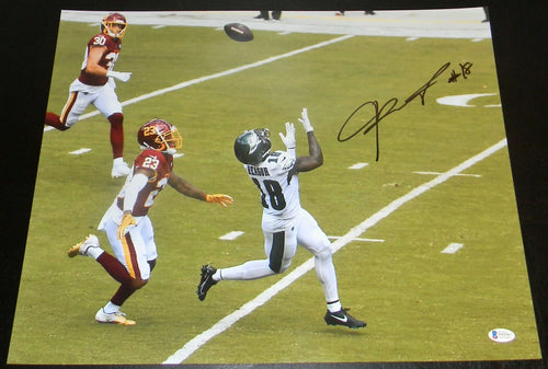JALEN REAGOR SIGNED AUTOGRAPHED PHILADELPHIA EAGLES 16x20 PHOTO BECKETT