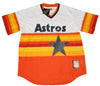 GEORGE SPRINGER AUTOGRAPHED HOUSTON ASTROS #4 RAINBOW MAJESTIC JERSEY BECKETT