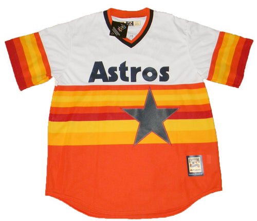 GEORGE SPRINGER AUTOGRAPHED HOUSTON ASTROS #4 RAINBOW MAJESTIC JERSEY BECKETT
