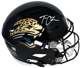 TREVOR LAWRENCE SIGNED JACKSONVILLE JAGUARS AUTHENTIC SPEEDFLEX HELMET FANATICS
