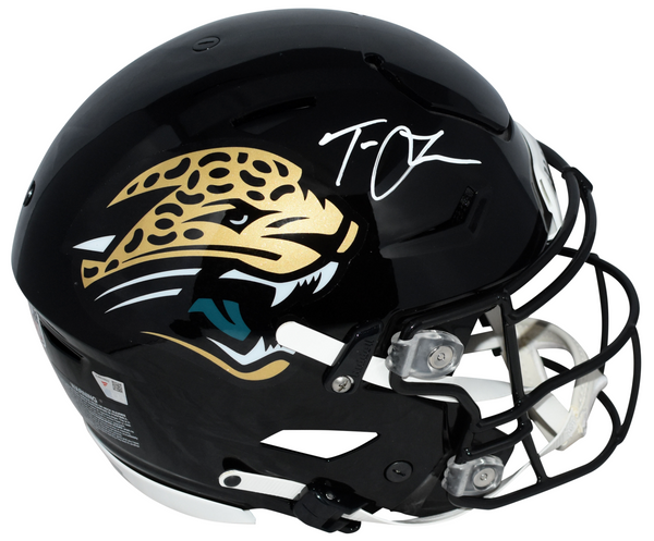 TREVOR LAWRENCE SIGNED JACKSONVILLE JAGUARS AUTHENTIC SPEEDFLEX HELMET FANATICS