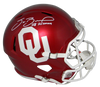 SAM BRADFORD SIGNED OKLAHOMA SOONERS FULL SIZE SPEED HELMET W/ 08 HEISMAN