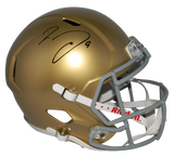 JAYLON SMITH AUTOGRAPHED SIGNED NOTRE DAME IRISH FULL SIZE SPEED HELMET BECKETT