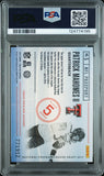 PATRICK MAHOMES SIGNED 2017 PANINI PRESTIGE NFL PASSPORT ROOKIE PSA 9 AUTO 10