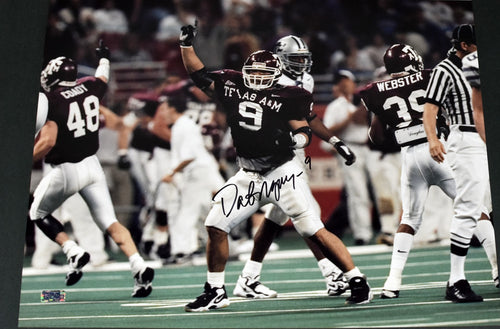 DAT NGUYEN AUTOGRAPHED SIGNED TEXAS A&M AGGIES 16x20 PHOTO COA