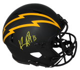 KEENAN ALLEN SIGNED LOS ANGELES CHARGERS ECLIPSE FULL SIZE SPEED HELMET BECKETT