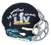 RONALD JONES SIGNED TAMPA BAY BUCCANEERS SUPER BOWL MINI HELMET W/ SB LV CHAMPS