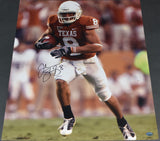JORDAN SHIPLEY AUTOGRAPHED TEXAS LONGHORNS 16x20 PHOTO GTSM