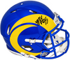 MYLES GARRETT AUTOGRAPHED LOS ANGELES RAMS AUTHENTIC SPEED HELMET BECKETT