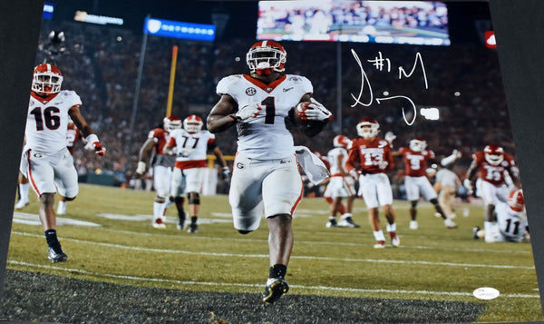 SONY MICHEL SIGNED GEORGIA BULLDOGS ROSE BOWL 16x20 PHOTO JSA