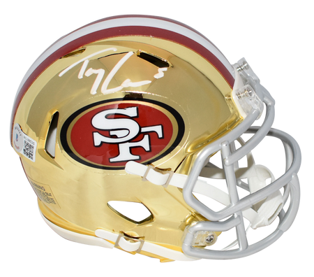 ROQUAN SMITH SIGNED BALTIMORE RAVENS 2026 BLACK SPEED MINI HELMET BECKETT