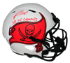 RONALD JONES SIGNED TAMPA BAY BUCCANEERS FULL SIZE LUNAR HELMET W/ SB LV CHAMPS