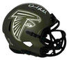 DESMOND RIDDER SIGNED ATLANTA FALCONS SALUTE TO SERVICE MINI HELMET BECKETT