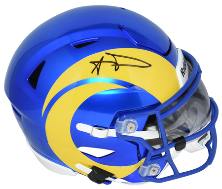 JOHN ELWAY AUTOGRAPHED DENVER BRONCOS SPEEDFLEX MIDI HELMET BECKETT