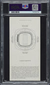 RANDY WHITE SIGNED 1978 SUPER BOWL XII 12 TICKET DALLAS COWBOYS PSA 6 AUTO 10