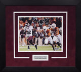 CYRUS GRAY AUTOGRAPHED TEXAS A&M AGGIES 8x10 FRAMED PHOTO COA
