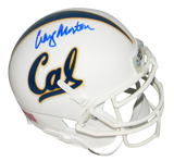CRAIG MORTON AUTOGRAPHED SIGNED CAL CALIFORNIA GOLDEN BEARS MINI HELMET JSA