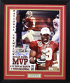 PETER WARRICK SIGNED FLORIDA STATE SEMINOLES 16x20 FRAMED PHOTO COA