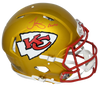 TYREEK HILL SIGNED KANSAS CITY CHIEFS AUTHENTIC FLASH HELMET BECKETT W/ CHEETAH