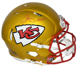 TYREEK HILL SIGNED KANSAS CITY CHIEFS AUTHENTIC FLASH HELMET BECKETT W/ CHEETAH