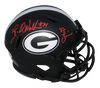 HERSCHEL WALKER SIGNED GEORGIA BULLDOGS ECLIPSE SPEED MINI HELMET W/ 82 HEISMAN