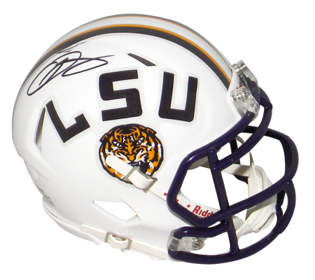 DEVONTA SMITH SIGNED ALABAMA CRIMSON TIDE ECLIPSE MINI HELMET W/ HEISMAN 2020