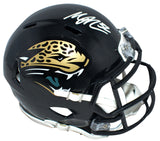 MAURICE JONES-DREW SIGNED JACKSONVILLE JAGUARS SPEED MINI HELMET BECKETT