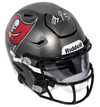 BUCKY IRVING AUTOGRAPHED TAMPA BAY BUCCANEERS SPEEDFLEX MIDI HELMET BECKETT