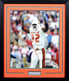 RASHAUN WOODS SIGNED OKLAHOMA STATE COWBOYS 16x20 FRAMED PHOTO COA