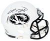 CHASE DANIEL AUTOGRAPHED MISSOURI TIGERS WHITE SPEED MINI HELMET BECKETT