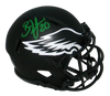 BRIAN DAWKINS SIGNED PHILADELPHIA EAGLES ECLIPSE SPEED MINI HELMET JSA