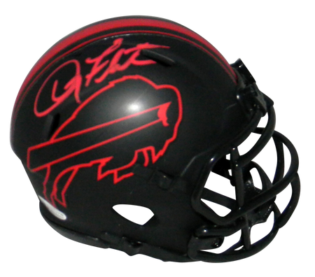 CHASE BROWN SIGNED CINCINNATI BENGALS SALUTE TO SERVICE III SPEED MINI HELMET