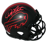 DOUG FLUTIE AUTOGRAPHED SIGNED BUFFALO BILLS ECLIPSE SPEED MINI HELMET BECKETT