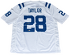 JONATHAN TAYLOR AUTOGRAPHED INDIANAPOLIS COLTS #28 WHITE NIKE JERSEY BECKETT