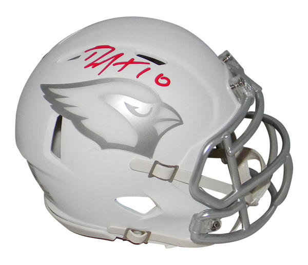DEANDRE HOPKINS AUTOGRAPHED ARIZONA CARDINALS ICE SPEED MINI HELMET BECKETT
