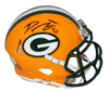 PRESTON SMITH SIGNED AUTOGRAPHED GREEN BAY PACKERS SPEED MINI HELMET BECKETT