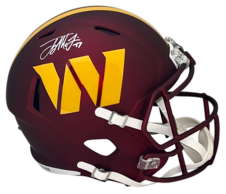 TERRY McLAURIN SIGNED WASHINGTON COMMANDERS AUTHENTIC SPEED HELMET BECKETT