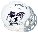 LYNN DICKEY AUTOGRAPHED KANSAS STATE WILDCATS SPEED MINI HELMET JSA