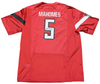 PATRICK MAHOMES II SIGNED TEXAS TECH RED RAIDERS #5 UNDER ARMOUR JERSEY BECKETT